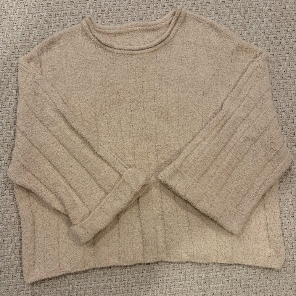 Cozy Beige Sweater for Women